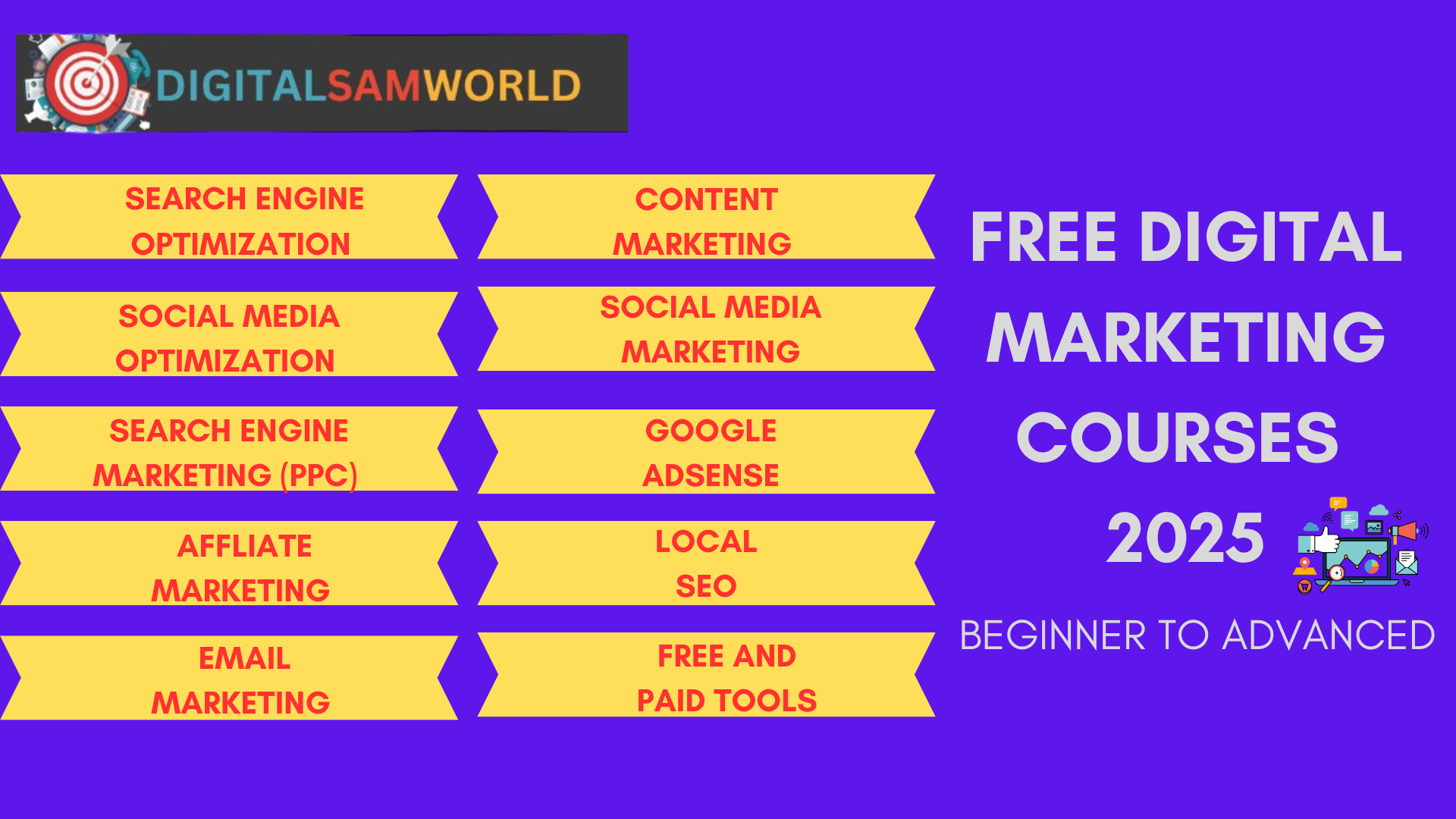 free digital marketing courses